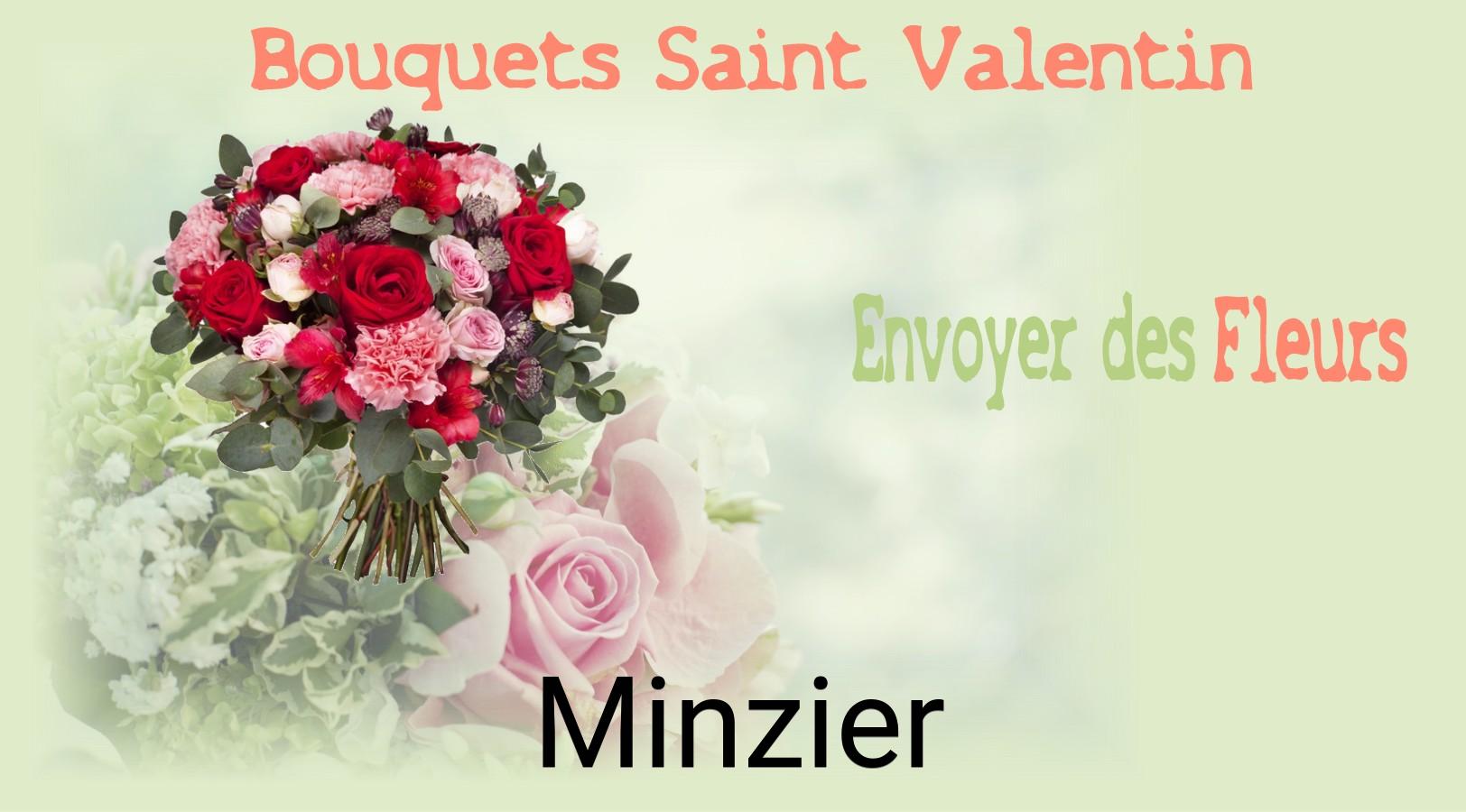 Roses de Saint-Valentin livrées à Minzier